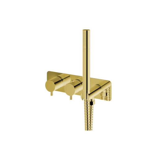 Bateria Wannowa Podtynkowa Termostatyczna Kohlman Axel QW265AGD Gold