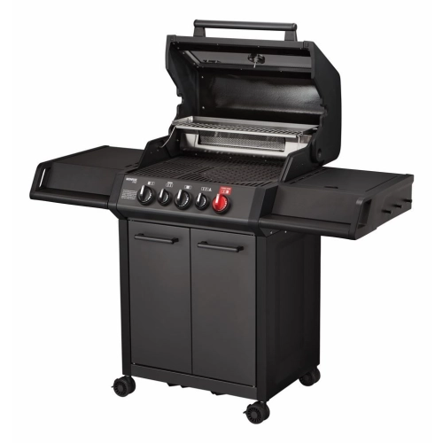 Grill gazowy ENDERS Monroe PRO 3 + 1 palnik na podczerwień Turbo Shadow Series (838133) - Doskonała jakość i wydajność grillowania