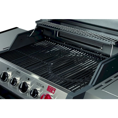 Grill gazowy ENDERS Monroe Black PRO 4 +1 palnik podczerwień Turbo (837033) - Podnieś Temperaturę Grillowania z Palnikiem Rożna Infrared