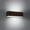 Kinkiet LOKKO czarny 2x60W E27 Sollux Lighting