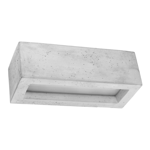 Kinkiet VEGA 30 beton 1x60W E27 Sollux Lighting