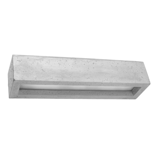 Kinkiet VEGA 50 beton 1x60W E27 Sollux Lighting