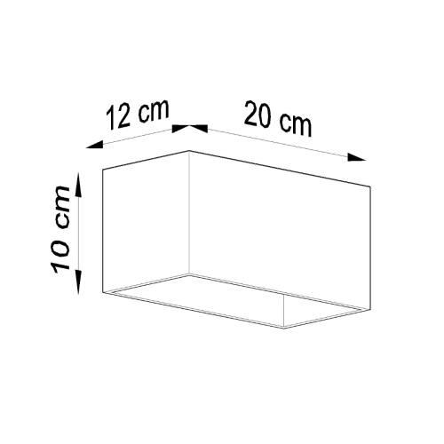 Kinkiet QUAD MAXI biały 2x40W G9 Sollux Lighting