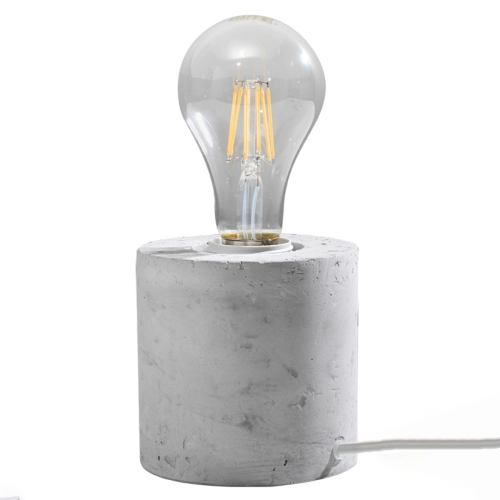 Lampa biurkowa SALGADO beton 1x60W E27 Sollux Lighting