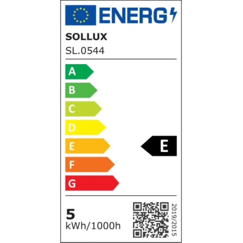 Kinkiet LUCA biały LED IP54 1x6W LED Sollux Lighting