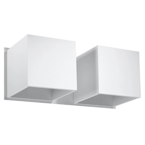 Kinkiet QUAD 2 biały 2x40W G9 Sollux Lighting