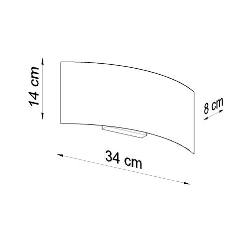 Kinkiet MAGNUS biały 2x40W G9 Sollux Lighting