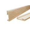 Listwa Spienione PCV Alpha 60mm/2,2m Solid Oak