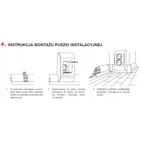 Puszka instalacyjna do systemu NGF56/SG56