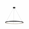 Lampa wisząca RING M czarna 1xLED CCT Light Prestige