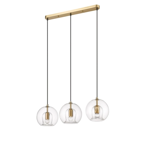 Lampa wisząca ARETTE złota 3x40W E27 Light Prestige