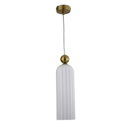 Lampa wisząca PIEGA biała 1x40W E14 Light Prestige