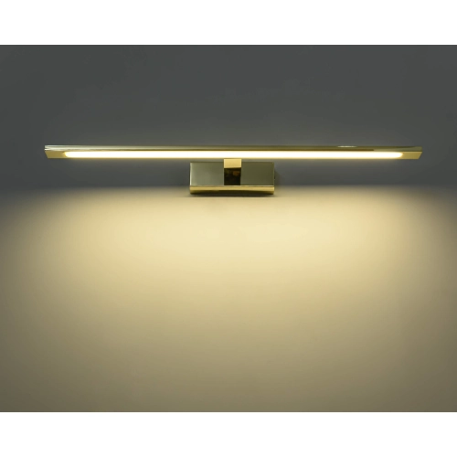 Kinkiet ISLA złoty IP44 1x20W LED 62cm Light Prestige