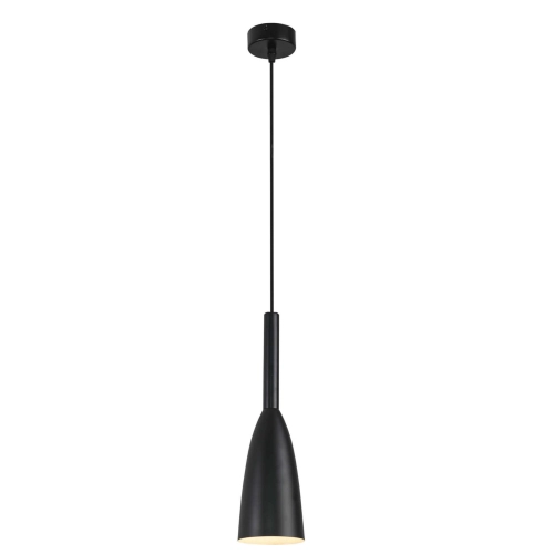 Lampa wisząca SOLIN czarna 1x60W E27 Light Prestige